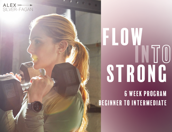 Flow Into Strong 6 Week Program (beginner to intermediate)